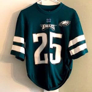 Eagles McCoy #25 Ladies Round Bottom Top